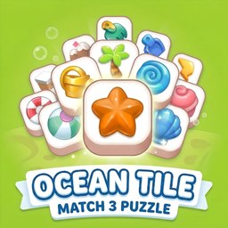Ocean Tile Match 3: Zen Puzzle app icon
