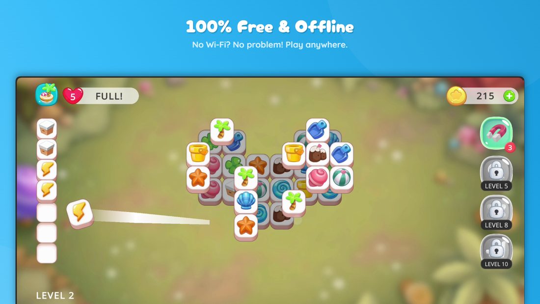 An early level that can be played offline, with no connection.
